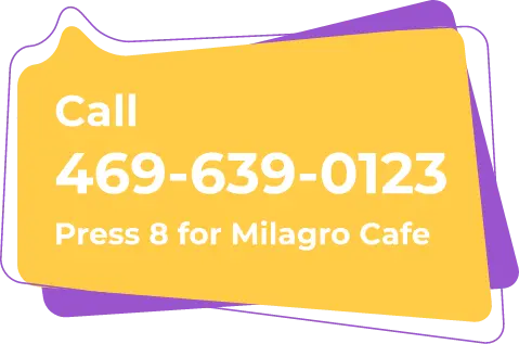 Milagro Cafe Number