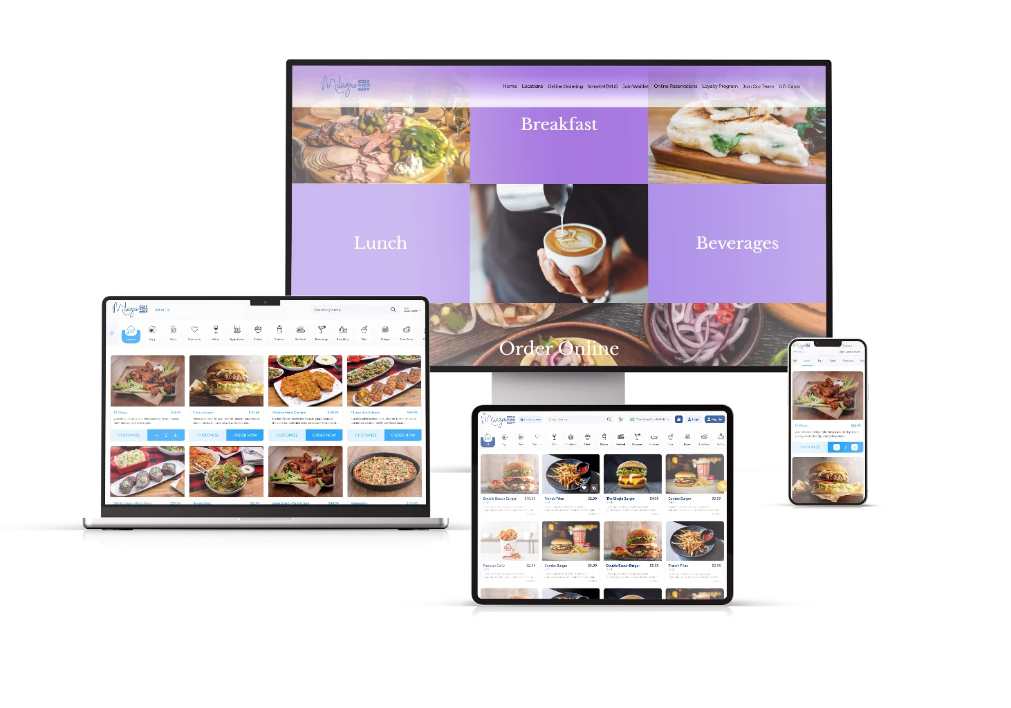 Milagro - Restaurant Ordering Mobile App